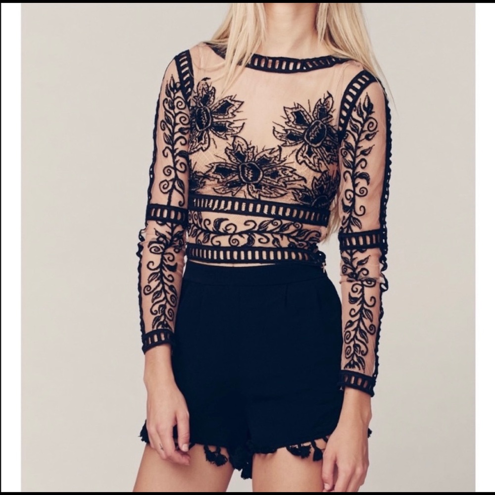 For Love and Lemons Desert Night Top